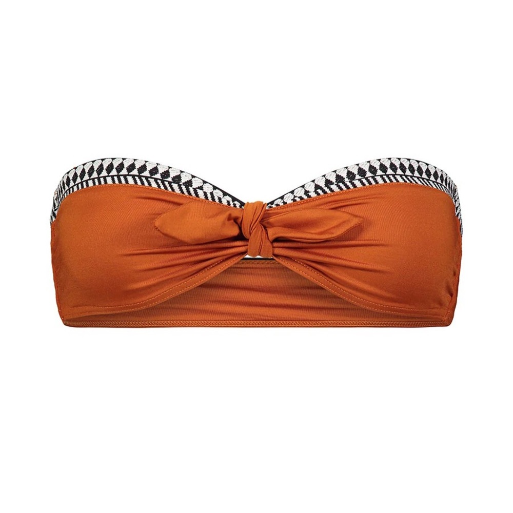 NWT lemlem- Lena bandeau top in color Sienna sz M